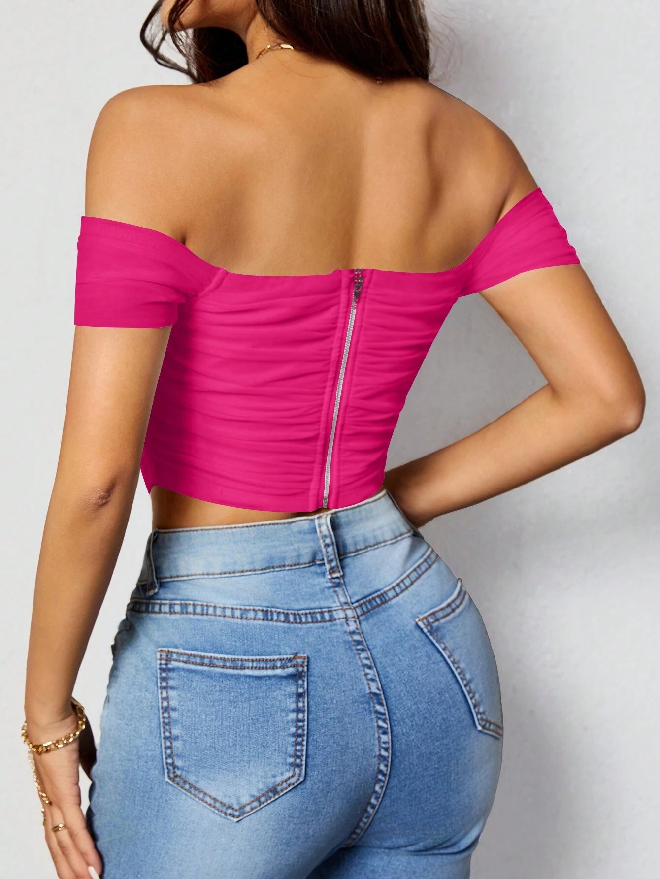 SHEIN - PETITE Sencilla blusa diaria
