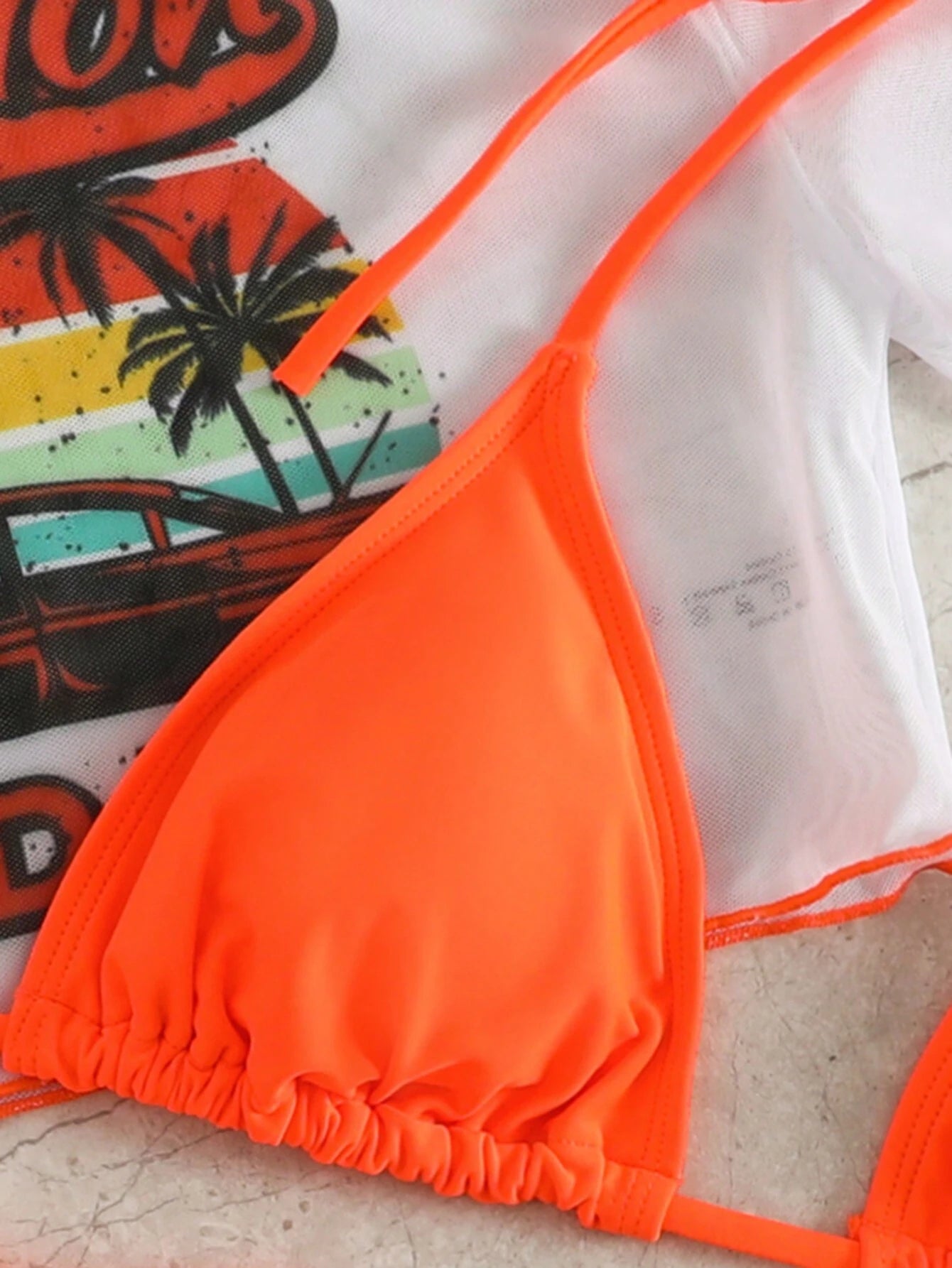 SHEIN Swim Conjunto De Baño De 3 Piezas