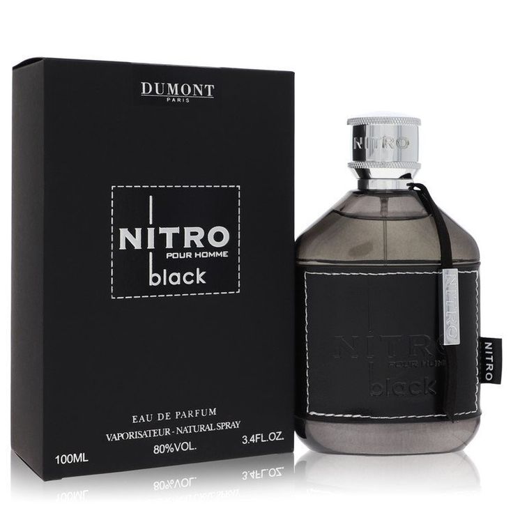 DUMONT- Nitro Black 3.4 Oz Edp. MEN