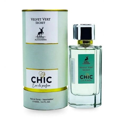 MAISON ALHAMBRA- Chic Velvet Vert Secret 3.4 Oz Edp. WOMEN