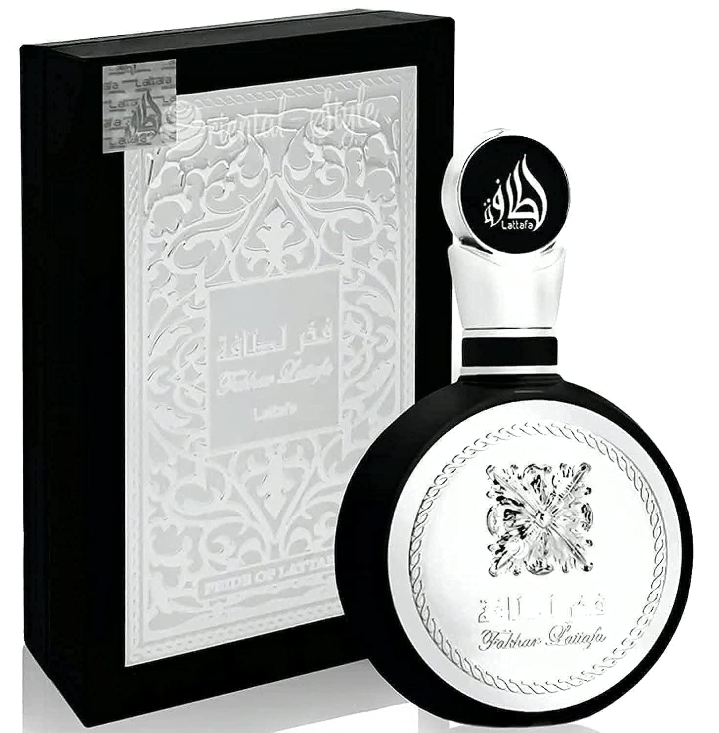 LATTAFA- Fakhar Silver 3.4 Oz Edp. UNISEX