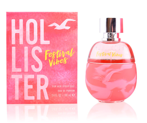 HOLLISTER- Festival Vibes 3.4 Oz Edp. WOMEN
