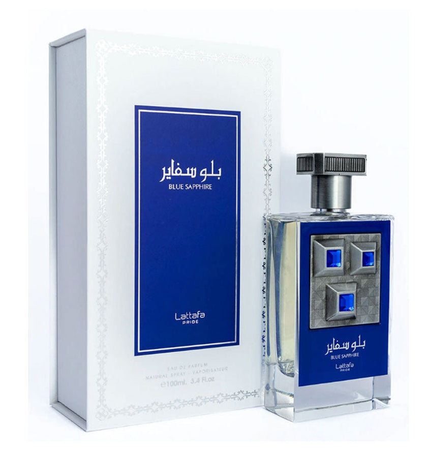 LATTAFA- Blue Sapphire 3.4 Oz Edp. UNISEX
