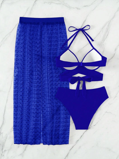 SHEIN Swim Bañador bikini push up cruzado