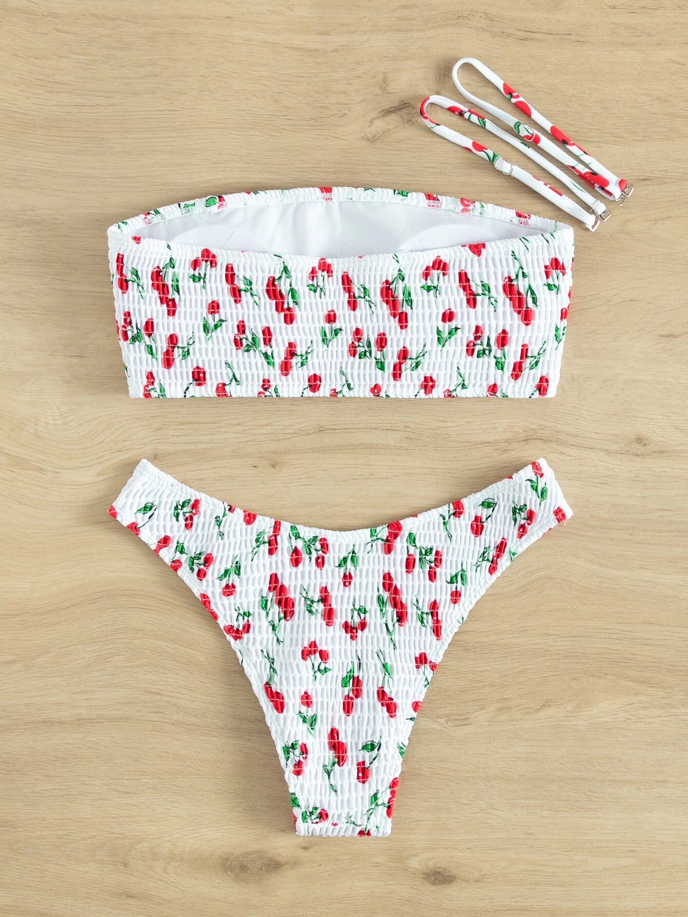 SHEIN Swim Bikini de playa de verano con diseño floral