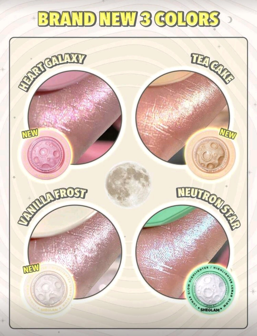 SHEGLAM- Iluminador Lunar glow highlighter