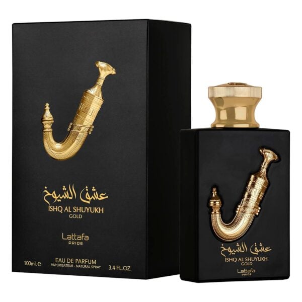 LATTAFA- Ishq Al Shuyukh Gold 3.4 Oz Edp. UNISEX