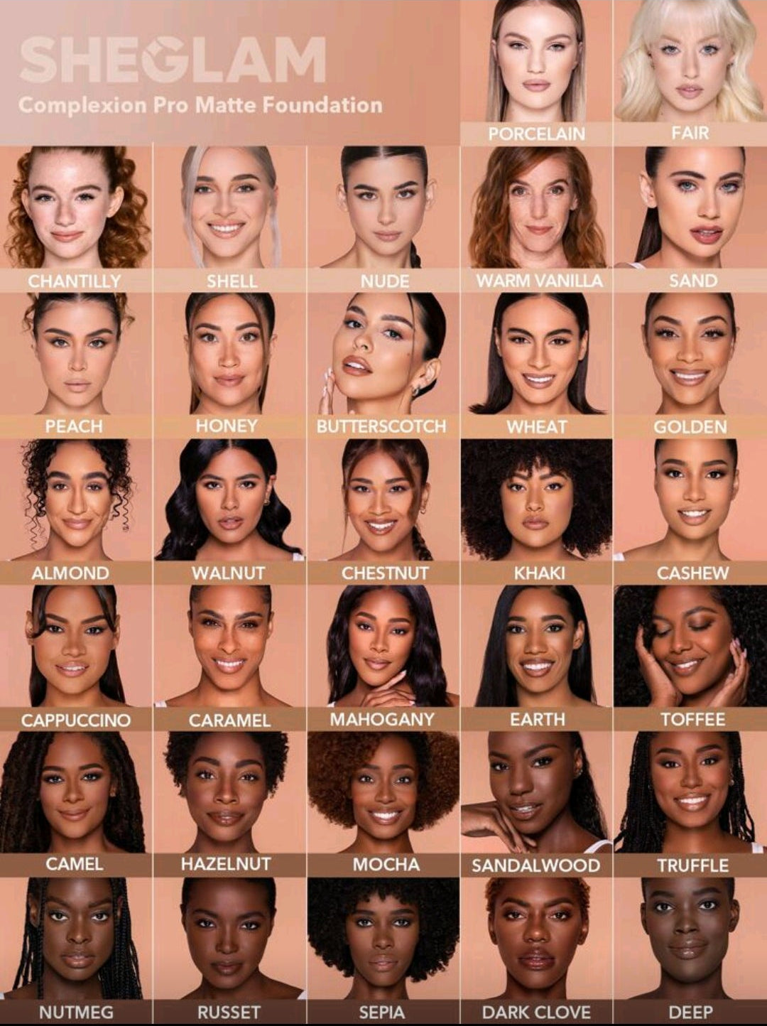 SHEGLAM- Base Matte foundation