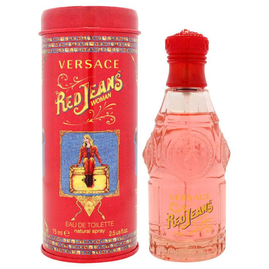 VERSACE- Red Jeans 2.5 Oz Edt. WOMEN