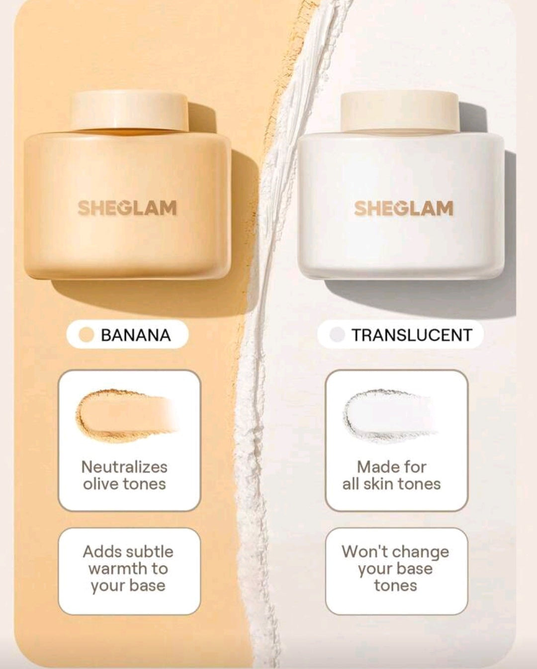 SHEGLAM- Polvo Blur powder