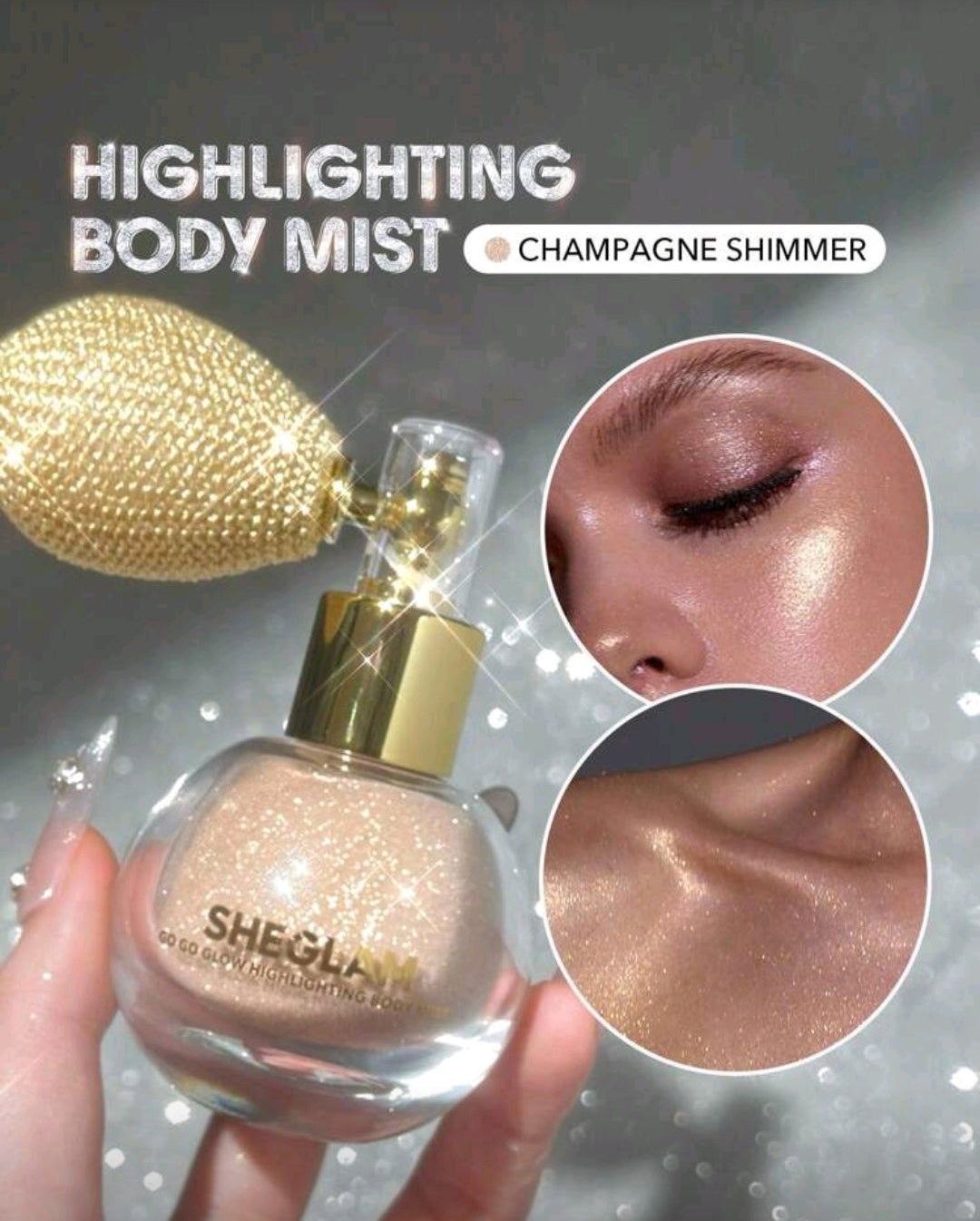 SHEGLAM- Iluminador Highlighting body mist