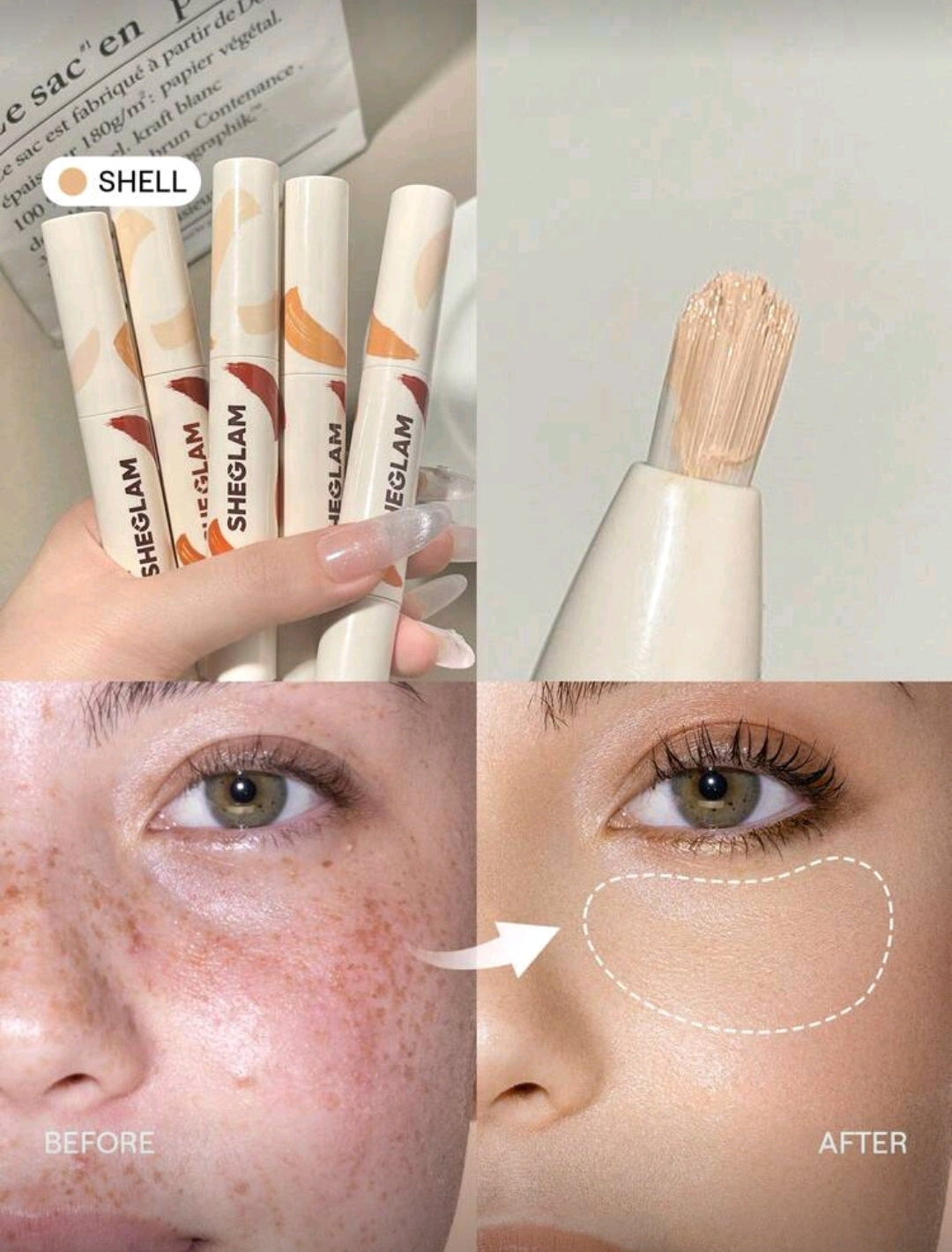 SHEGLAM- Corrector Alta cobertura