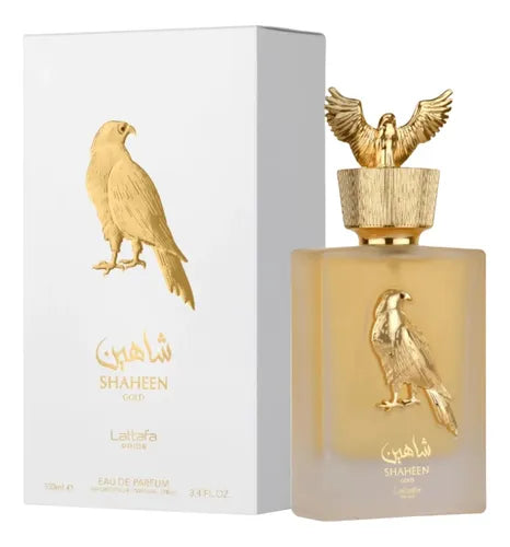LATTAFA- Shaheen Gold 3.4 Oz Edp. UNISEX
