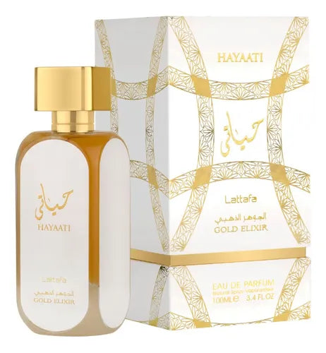 LATTAFA- Hayaati Gold Elixir 3.4 Oz Edp. UNISEX