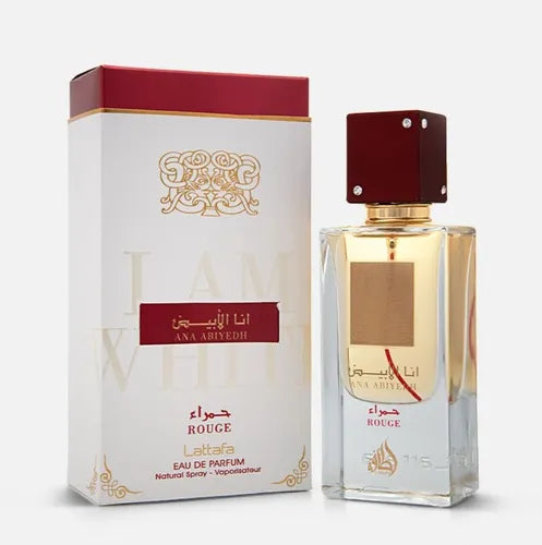 LATTAFA- Ana Abiyedh Rouge 2.0 Oz Edp
. UNISEX