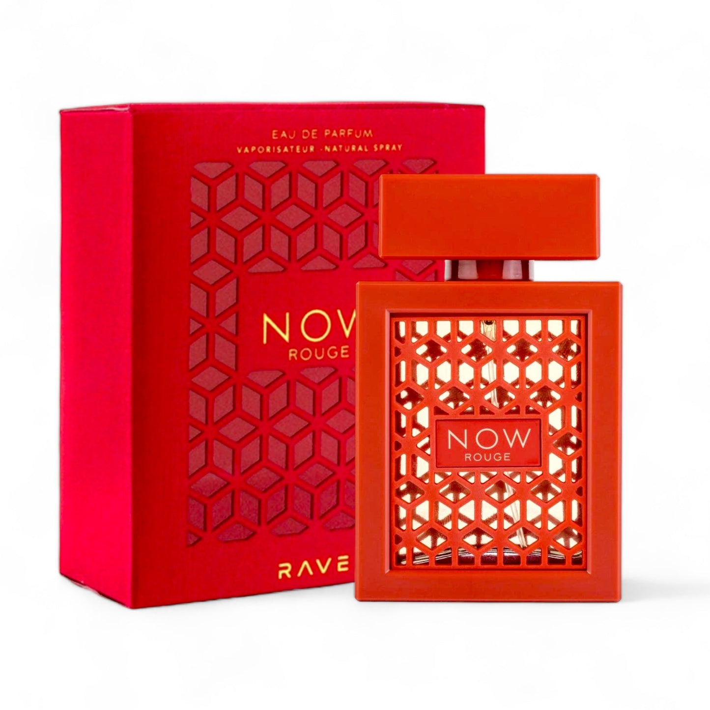 LATTAFA- Rave Now Rouge 3.4 Oz Edp. UNISEX