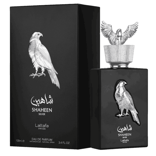 LATTAFA- Shaheen Silver 3.4 Oz Edp. UNISEX