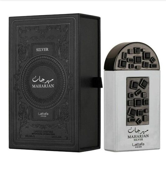 LATTAFA- Maharjan Silver 3.4 Oz Edp. UNISEX